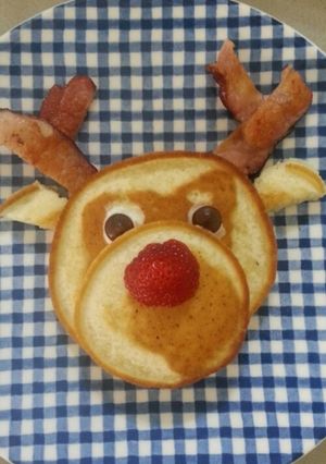 トナカイのパンケーキ♡-レシピのメイン写真