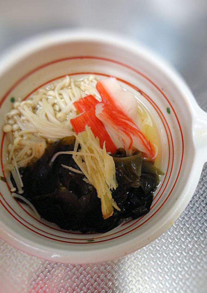 ワカメとエノキとカニカマのさっと煮-レシピのメイン写真