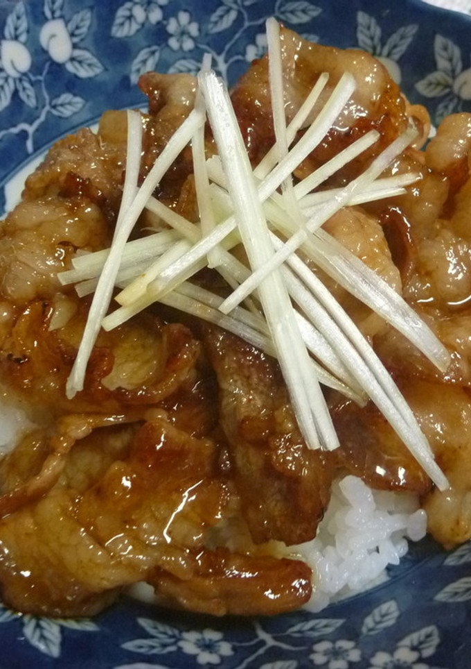 やきとりのタレで簡単豚丼-レシピのメイン写真