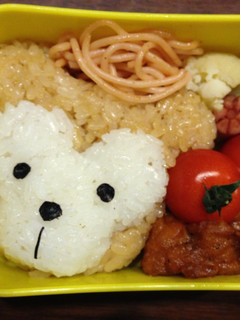 とっても簡単♡ダッフィー弁当-レシピのメイン写真