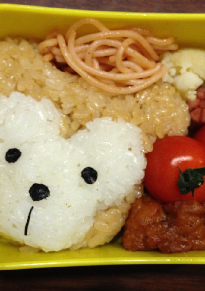 とっても簡単♡ダッフィー弁当-レシピのメイン写真