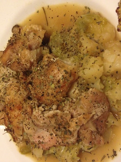 圧力鍋で鶏肉の簡単白ワイン蒸し煮-レシピのメイン写真