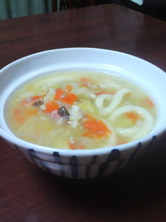 子どもも喜ぶ♪野菜たっぷりうどん-レシピのメイン写真