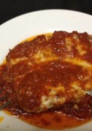 鶏のトマトソース チーズのせ-レシピのメイン写真