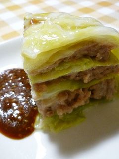 ☼チーズが美味♪簡単キャベツひき肉蒸し-レシピのメイン写真
