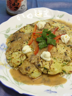 ご飯で作るお好み焼き-レシピのメイン写真