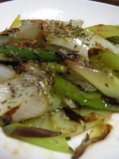 スパイシーネギ焼き-レシピのメイン写真