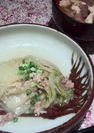 簡単＆時短★白菜と挽肉の重ね蒸し煮-レシピのメイン写真