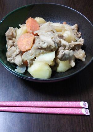 すきやきのタレで肉じゃが-レシピのメイン写真
