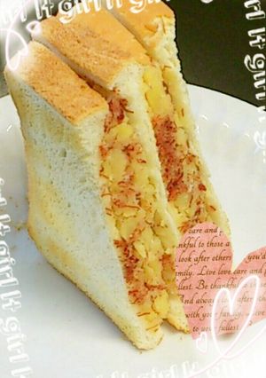 コンビーフ缶詰＆じゃがいも★ホットサンド-レシピのメイン写真