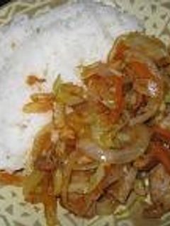 冷凍豚肉で焼肉飯-レシピのメイン写真