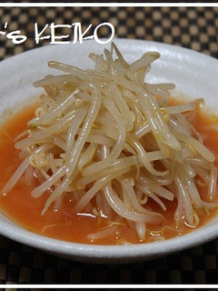【農家のレシピ】ぴり辛もやし-レシピのメイン写真