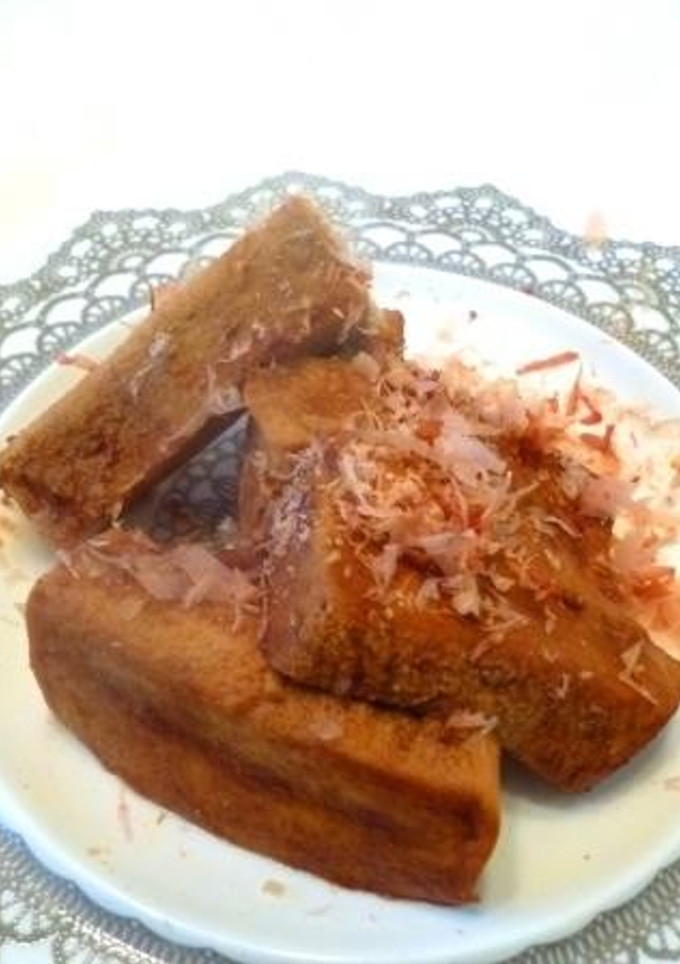 とろとろ高野豆腐のみそだれ煮-レシピのメイン写真