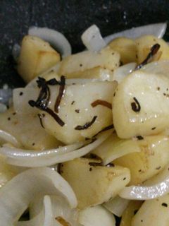 塩昆布で和風ジャーマンポテト?!-レシピのメイン写真