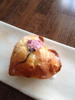 バレンタイン ハートでドキ!桜のマフィン-レシピのメイン写真