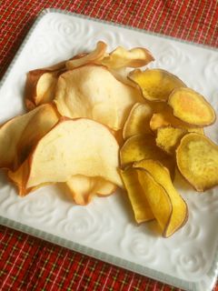 野菜と果実のチップス~レンジ&オーブン~-レシピのメイン写真