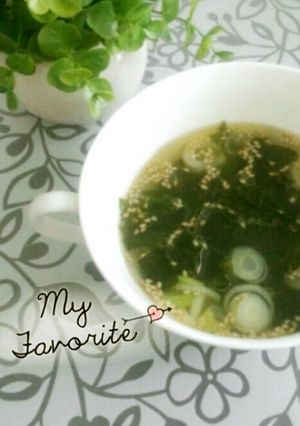 ほっこり♥わかめスープ-レシピのメイン写真