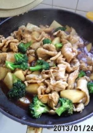 豚肉と大根の炒め煮-レシピのメイン写真