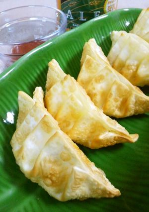 キャベツの千切りで☆簡単揚げ餃子♪-レシピのメイン写真