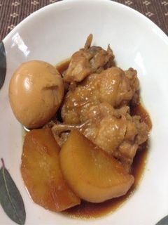 簡単☆手羽元の甘辛こっくり煮-レシピのメイン写真