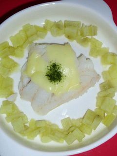 離乳食に♪鱈のチーズ乗せ〜もぐもぐ☆-レシピのメイン写真