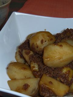 さといものそぼろ煮-レシピのメイン写真
