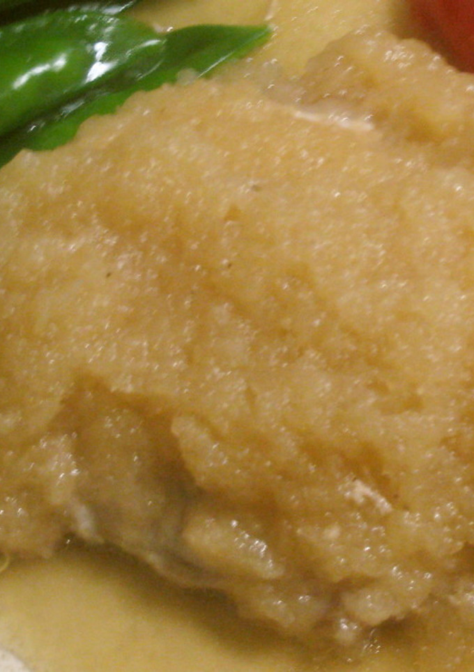 豚おろし玉ねぎ蒸し焼き-レシピのメイン写真