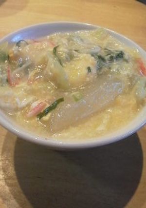 寒い日に！冬瓜の温かあんかけスープ-レシピのメイン写真