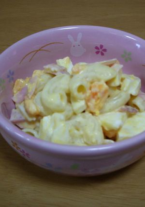 卵とハムとマカロニのサラダ☆-レシピのメイン写真