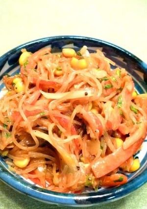 セロリと春雨の味噌ごまサラダ-レシピのメイン写真
