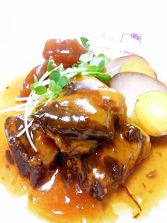 圧力鍋で♪早くて簡単!豚の角煮-レシピのメイン写真