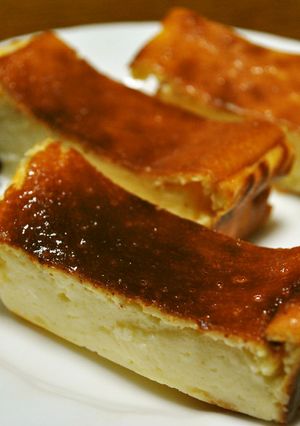 ヨーグルトで　しっとりチーズケーキ-レシピのメイン写真