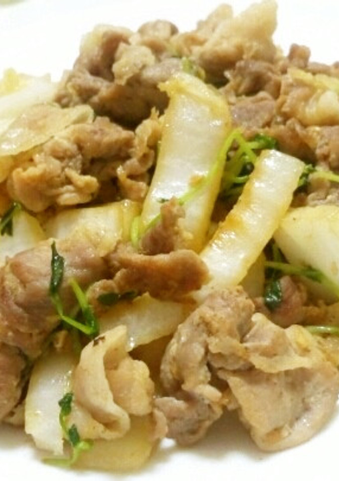 豚肉と白菜の生姜炒め☆-レシピのメイン写真