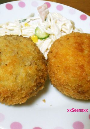 キャベツとチーズ入りのメンチカツ-レシピのメイン写真