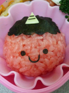 赤おにさん☆キャラ弁-レシピのメイン写真