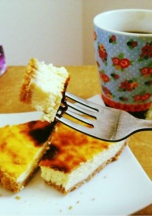 濃厚ベイクドチーズケーキ♡めっちゃ簡単-レシピのメイン写真