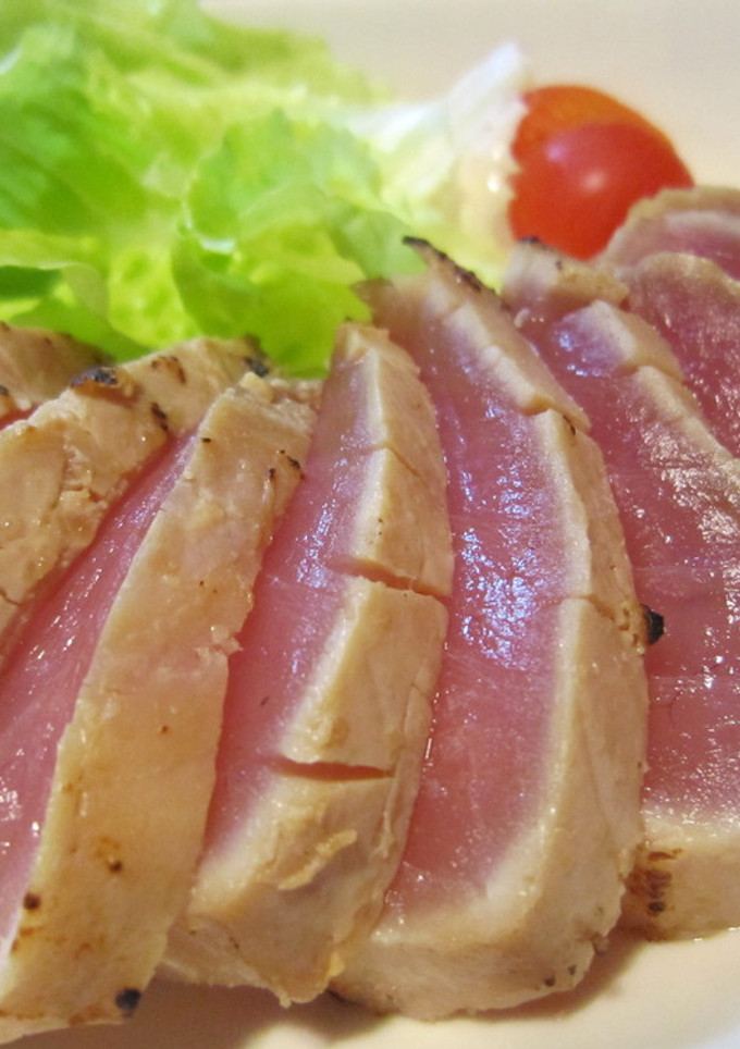 簡単！マグロしょうゆ麹漬の炙り-レシピのメイン写真