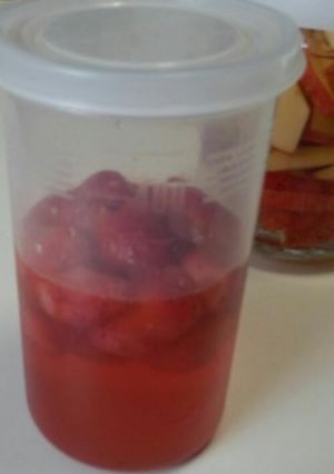 冷凍いちごで♪いちご酢-レシピのメイン写真