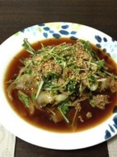 豚肉と水菜の甘辛炒め☆-レシピのメイン写真