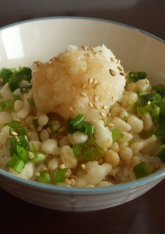 大根おろしのせ☆たぬきご飯-レシピのメイン写真