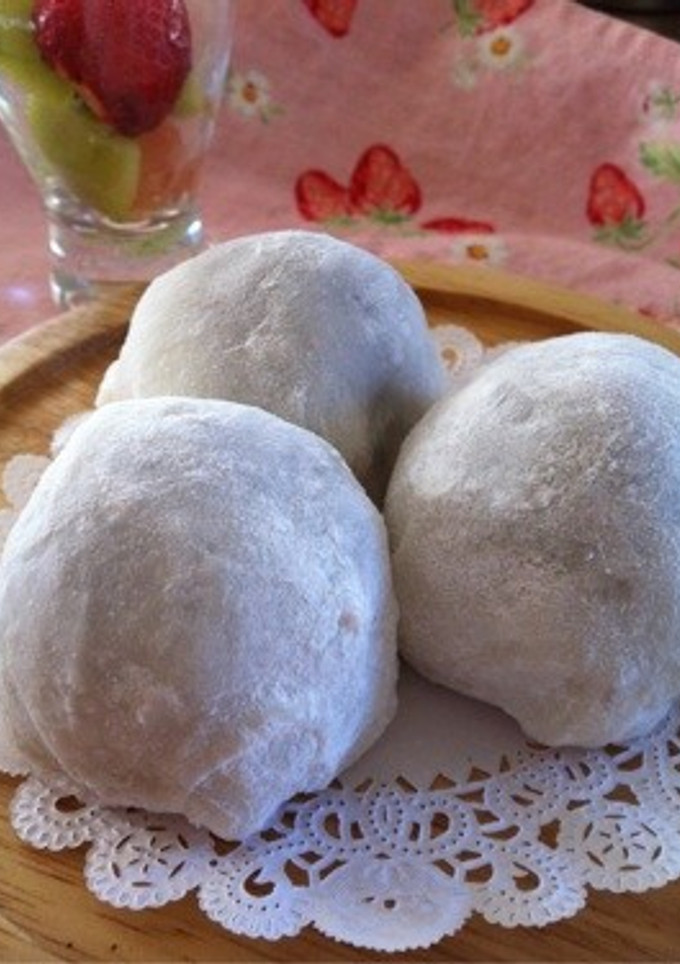 ♡もっちりいちご大福♡レンジで簡単にっ♪-レシピのメイン写真