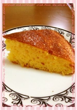 HM使用☆丸ごと1個使ってオレンジケーキ-レシピのメイン写真