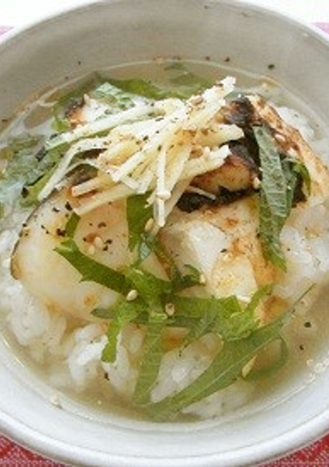 塩たらのダシ茶漬け-レシピのメイン写真