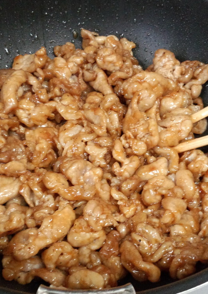 豚肉の焼き肉のタレ炒め-レシピのメイン写真