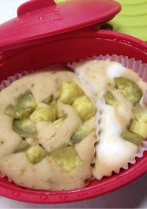 離乳食◎アレルギーも◎黒糖米粉蒸しパン-レシピのメイン写真