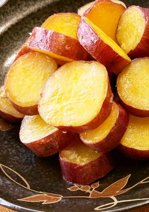 (σ・∀・)σ 「サツマイモ・甘露煮」-レシピのメイン写真