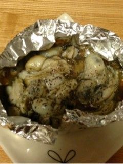 牡蠣のホイル焼き-レシピのメイン写真