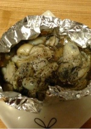 牡蠣のホイル焼き-レシピのメイン写真
