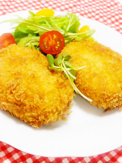 ホクホク♪簡単かぼちゃコロッケ-レシピのメイン写真
