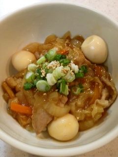 ヘルシー!時短ノンオイル中華丼-レシピのメイン写真